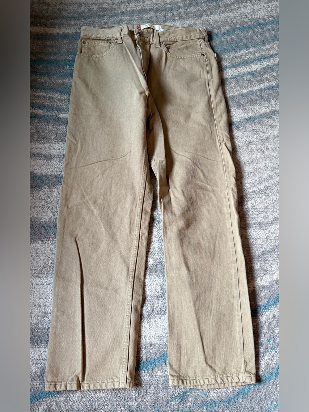 Vintage Levi's Men's Relaxed Fit 34x32 Straight-Leg Jeans
